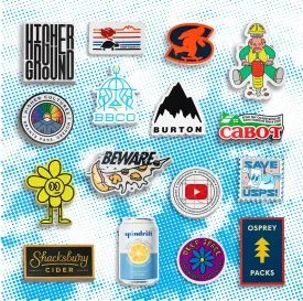 1000 Custom 2.5" Vinyl Stickers for $199