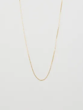 22" Thick Vintage Square Chain