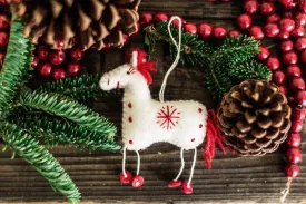 A Horse Named Snowflake Ornament