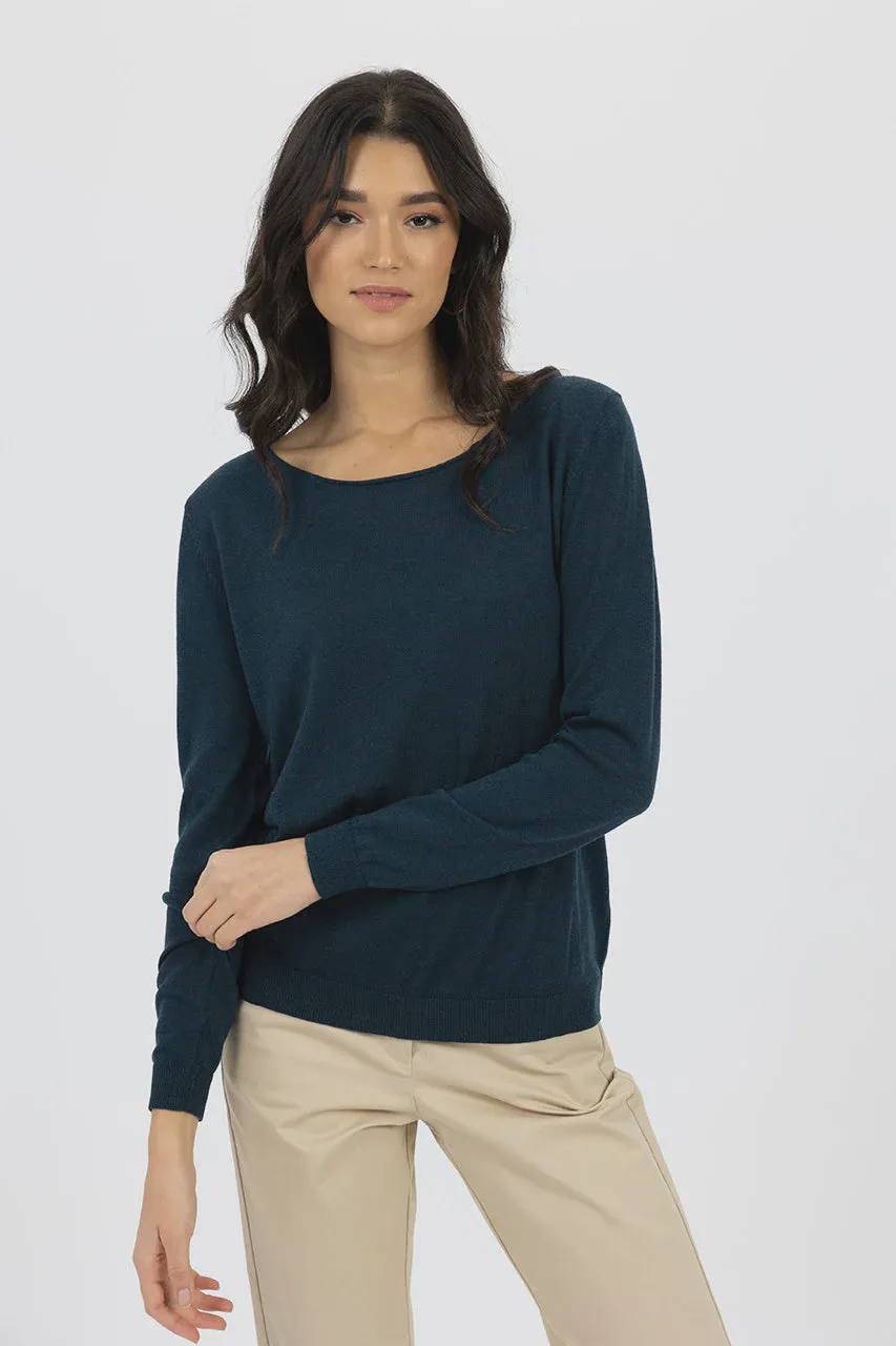 Bella Basic Top / Deep Sea