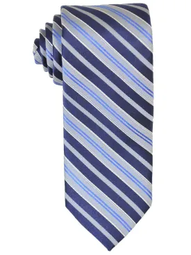 Boy's Tie 21237 Blue/Silver