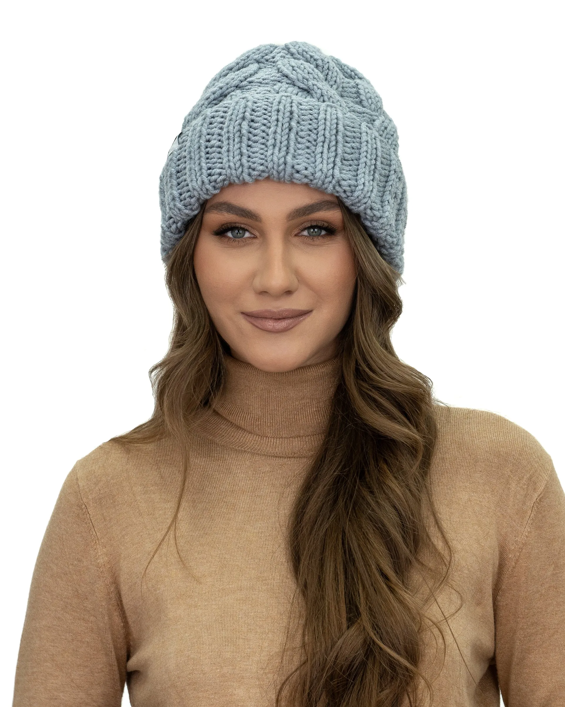 Cable Ribbed Beanie