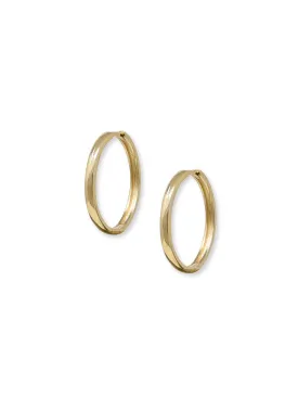 Classique 18mm Gold Hoops