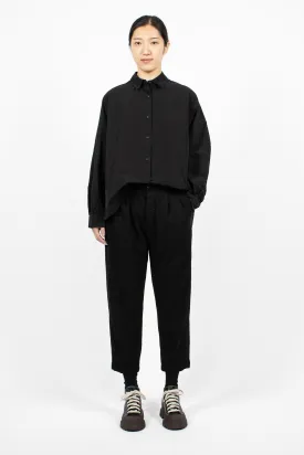 Couching Flannel Trouser Black