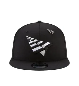 Crown Snapback - Black w/Green Undervisor