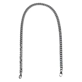 Dark Silver Thick Chain 47.25" / 120 CM