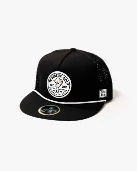 Devereux Patch Hat - Black