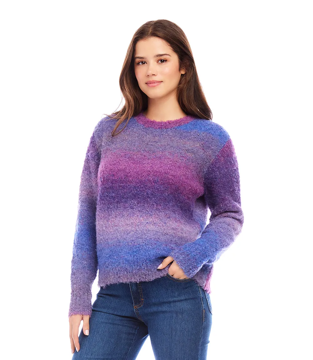 Ombre Boucle Sweater