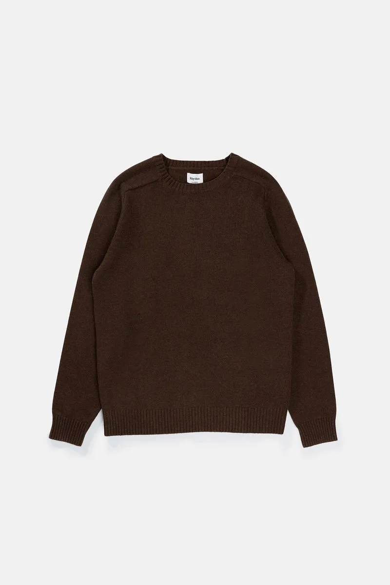 Classic Chocolate Crew Knit - Rhythm