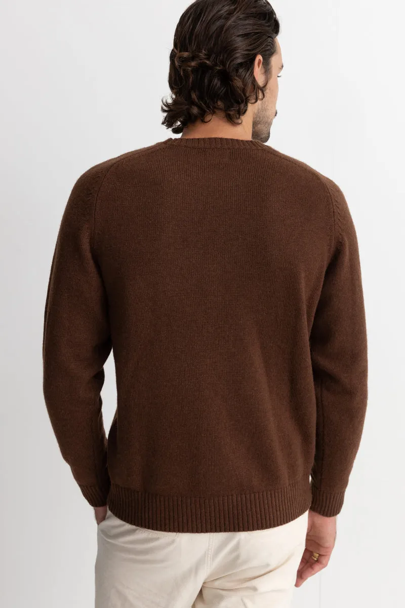 Classic Chocolate Crew Knit - Rhythm