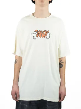 Snack Skateboards - Hands - White - Heavyweight Cotton - Tee Shirt